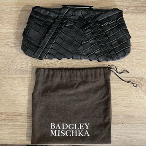 BADGLEY MISCHKA Leather Clutch